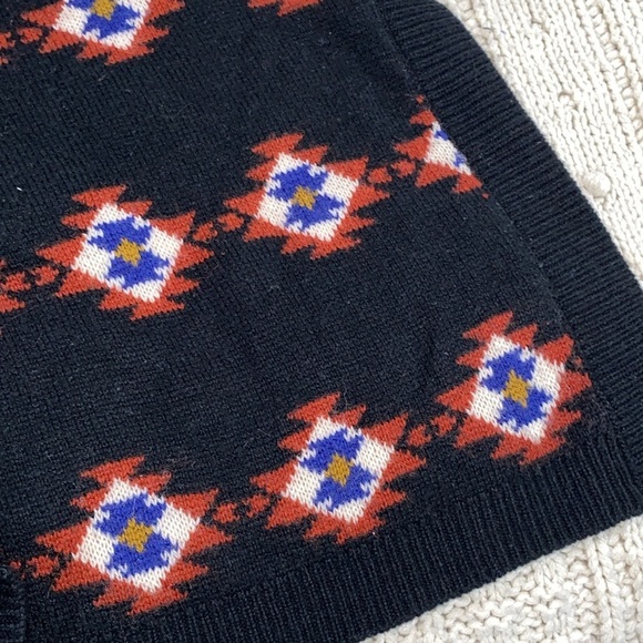 Forever 21 Aztec boho knit sweater cardigan size medium - Picture 7 of 7